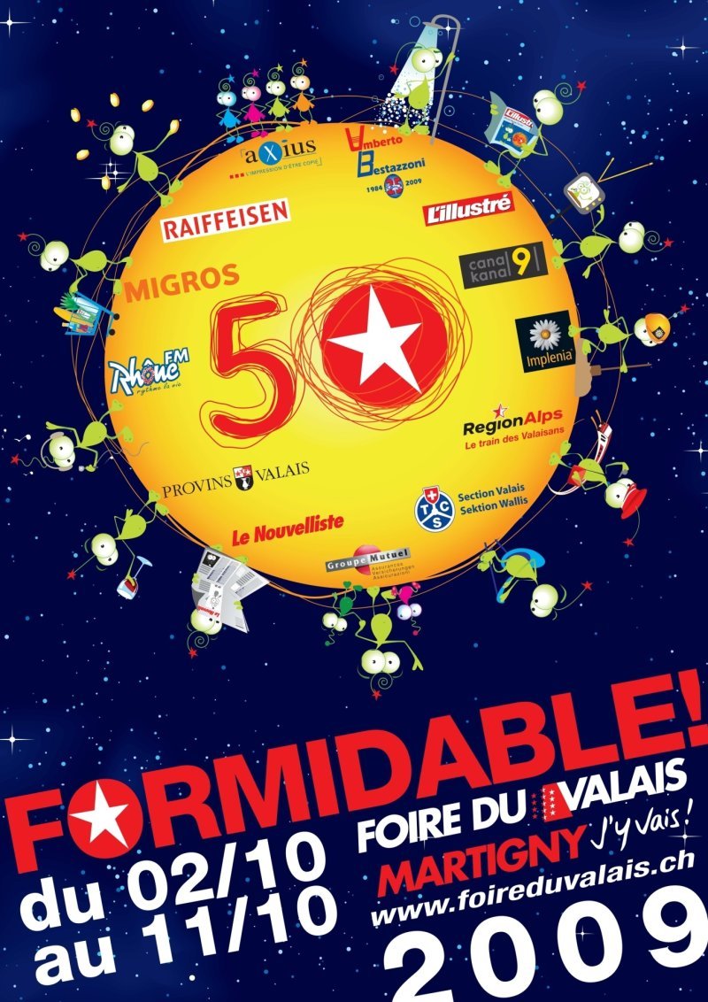 Foire du Valais - Affiche 2009